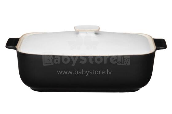 Maku Oven casserole ceramic w/lid 2 L 31x18 cm