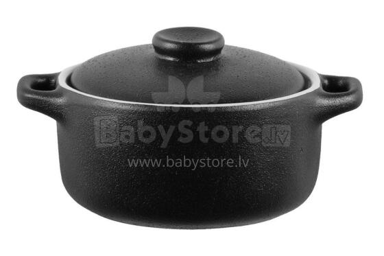 Maku Robuste mini pot ceramic w/lid 10 cm