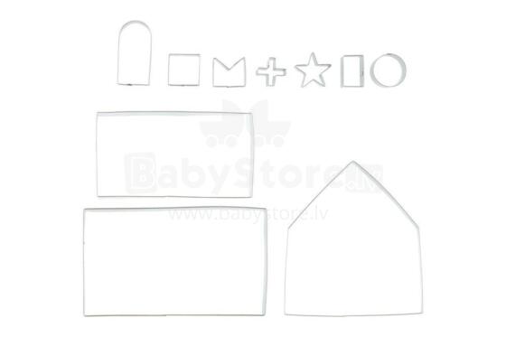 Winteria Gingerbread house molds 10 pcs