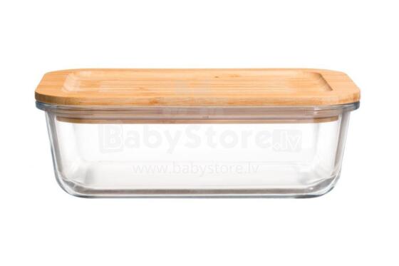 Maku Food container with bamboo lid 1,04 L