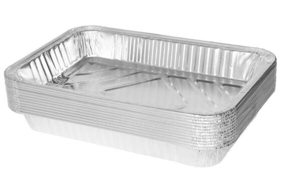 Mustang Foil pan 31x21 cm 12 pcs aluminium display