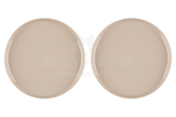 Maku Simple plate 26 cm taupe 2 pcs