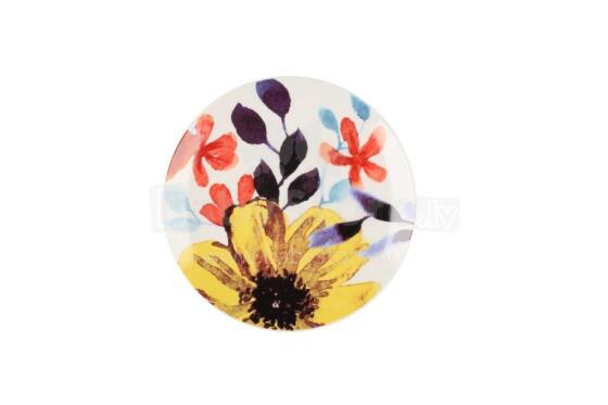 Šķīvis Flora dzeltens 20 cm