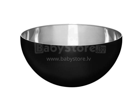 Maku nerūsējošā tērauda bļoda, melna, 19 cm