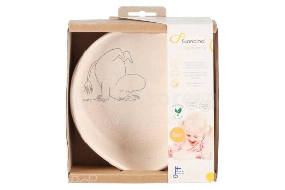 Moomin Characters Skandino plate Moomintroll