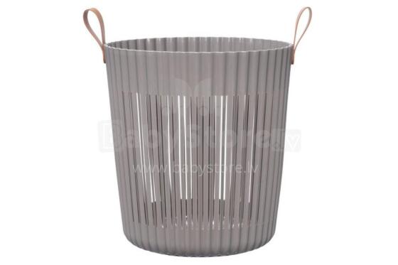 4Living Storage basket Air grey 37x40 cm