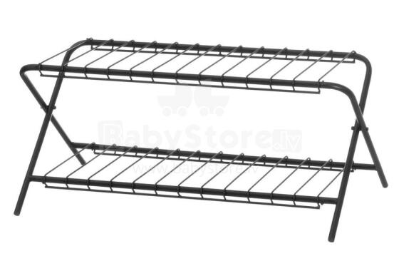 4Living Shoerack Flip black 70x40x31 cm