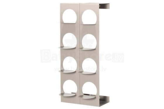 4Living Shoe rack Clip greige for 4 pair of shoes