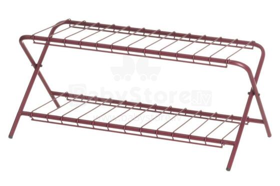 4Living Shoerack Flip burgundy 70x40x31 cm