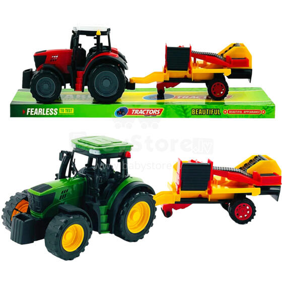 TRAKTOR Z MASZYNĄ ROLNICZĄ