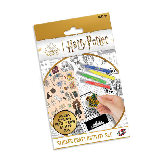 Harry Potter uzlīmju aktivitāšu komplekts