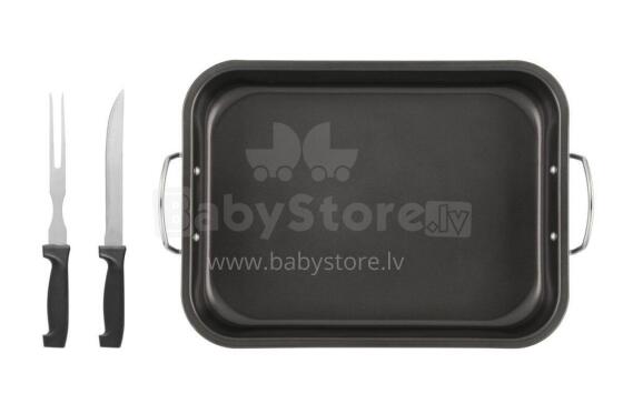 Maku Baking dish & carving knife and fork