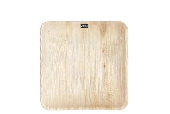 Maku Palm leaf plate 20x20 cm 10 pcs