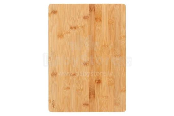 Maku Cutting board bamboo 40x30 cm black rim