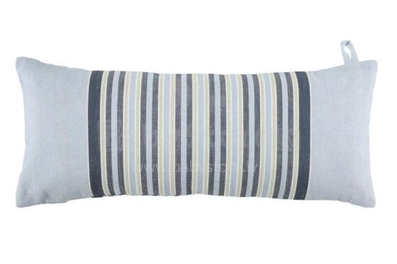 4Living Sauna cushion stripe blue 55x22 cm