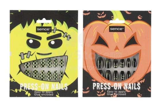 Sence Artificial Nails Halloween 12 pcs assortment