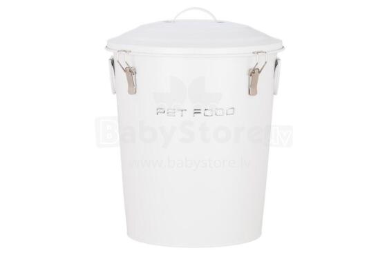 Коробка для корма 4Living Pet круглая с защелками 38 см