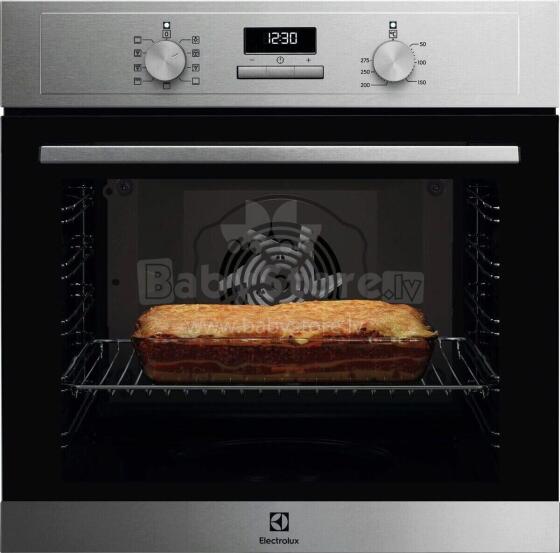 Akcija! Electrolux cepeškrāsns, iebūv., 72l, tērauda