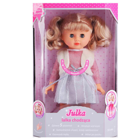 SMILY PLAY SP83960 Julka walking doll
