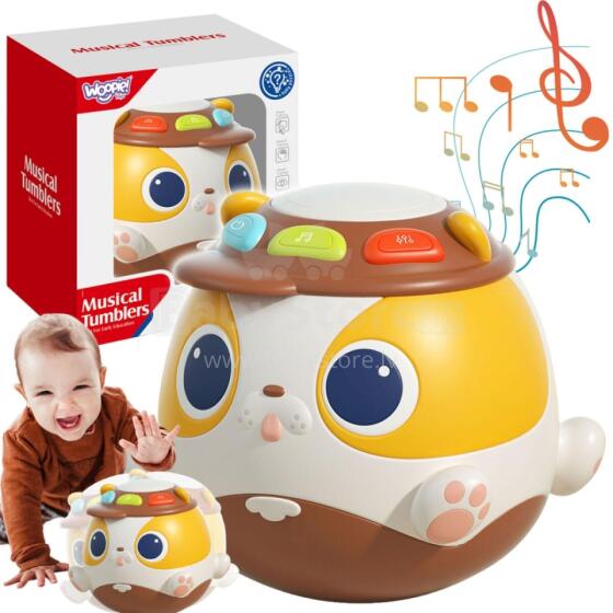 WOOPIE BABY интерактивная играющая в мяч собака музыкальная обучающая игрушка