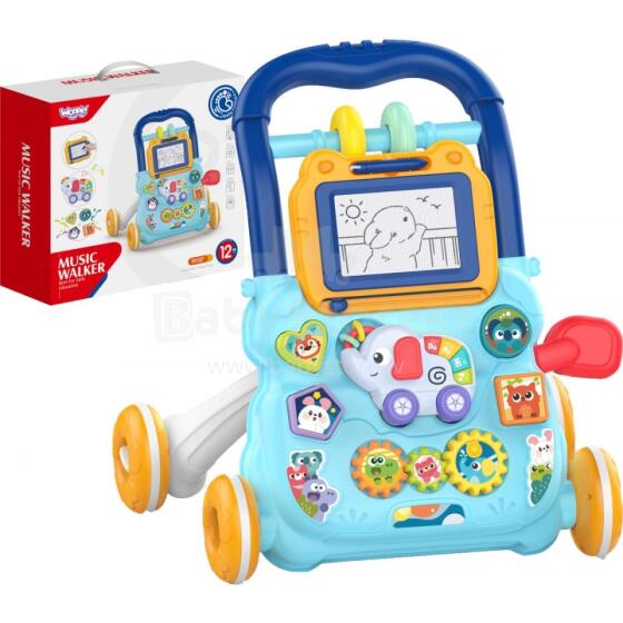WOOPIE BABY Интерактивные музыкальные ходунки + альбом для вырезок