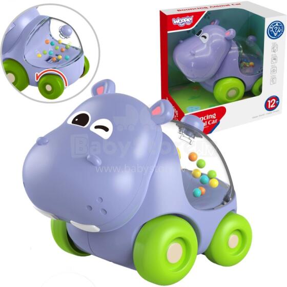 WOOPIE BABY Grabulītis Mašīna Transportlīdzeklis Nīlzirgs