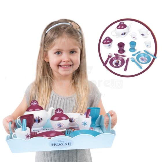SMOBY Frozen II Tray with Dinnerware XL Accessories
