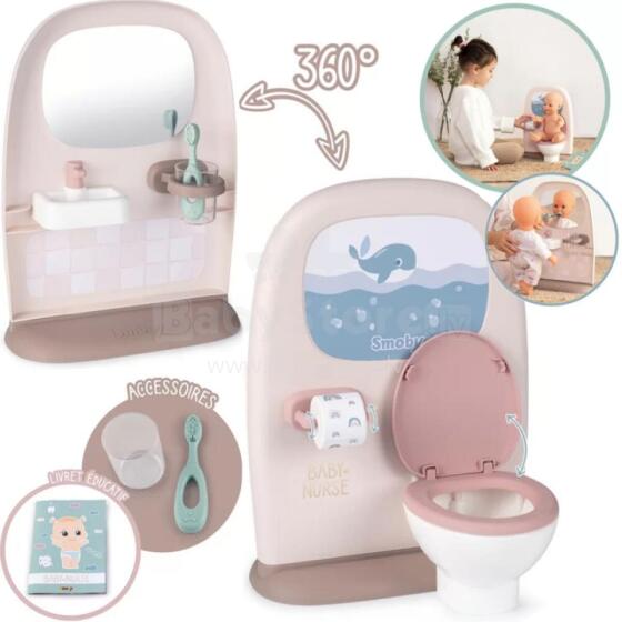 SMOBY Baby Nurse двухсторонний туалет для куклы с аксессуарами