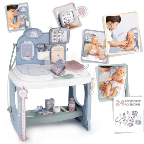 SMOBY Baby Care Medical Care Center for Dolls with Electronic Tablet + 24 acc.