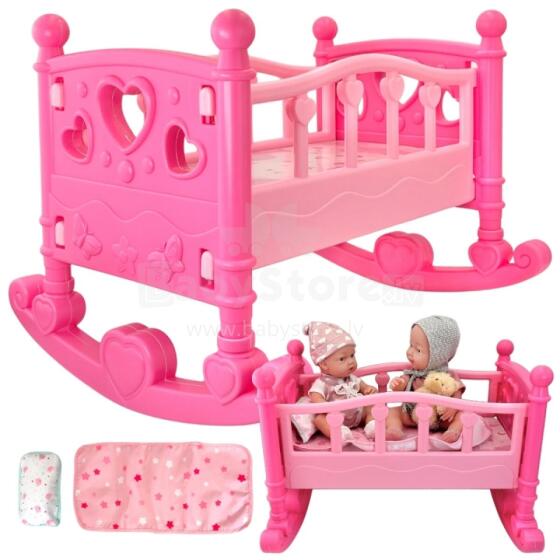 WOOPIE ROYAL Doll Cradle Pink