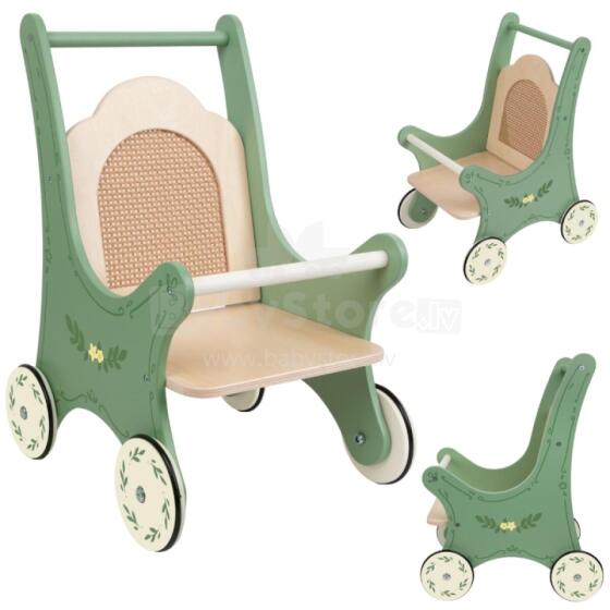 CLASSIC WORLD Wooden Vintage Doll Carriage