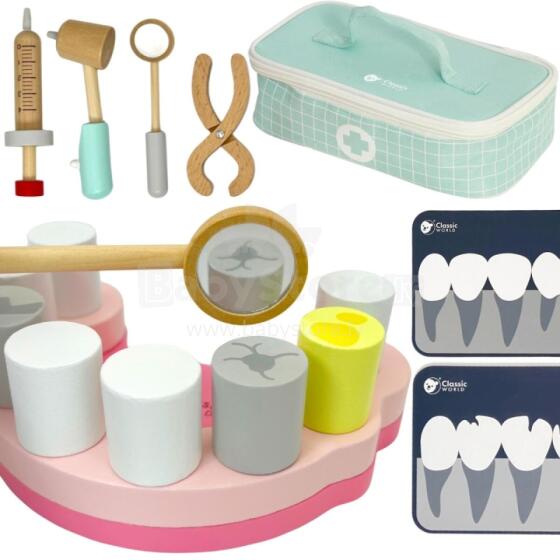 CLASSIC WORLD Little Dentist Set Doctor's Case 18 pcs.