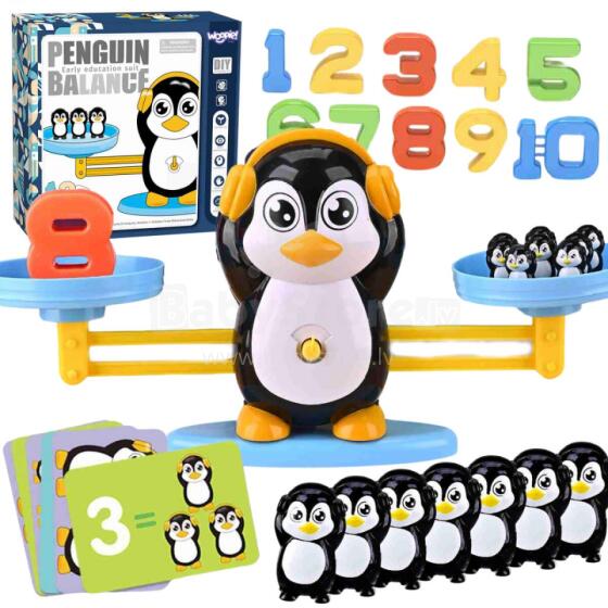 WOOPIE Balance Scale Learning Counting Penguin