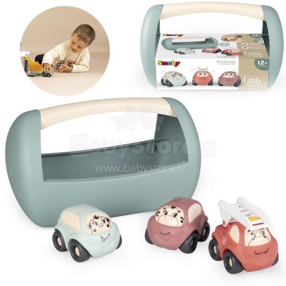 SMOBY Little Vroom Planet automašīnas kaste