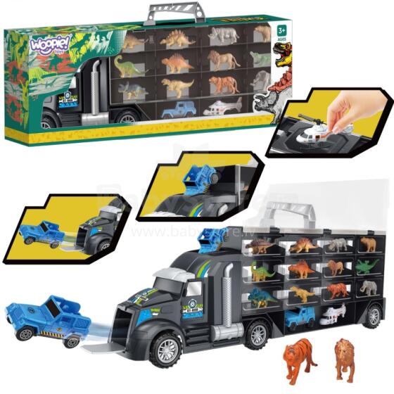 WOOPIE auto pārvadātājs dinozauru kravas automašīna
