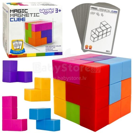 WOOPIE Tetris Cube Puzzle с набором карт