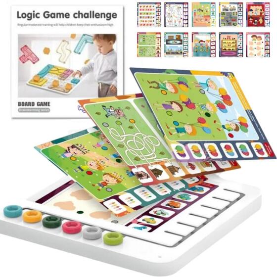 WOOPIE 60 loģikas spēļu komplekts 3+