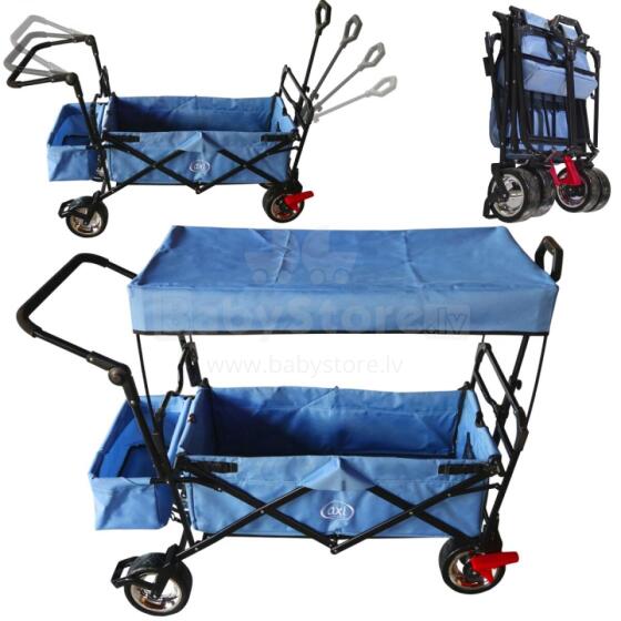 AXI Foldable Beach Cart with Roof Brake and 80Kg Bag