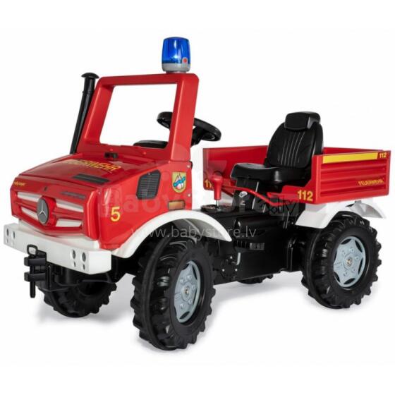 Rolly Toys Unimog Mercedes Benz pedāļu automašīnas sargs + gailis