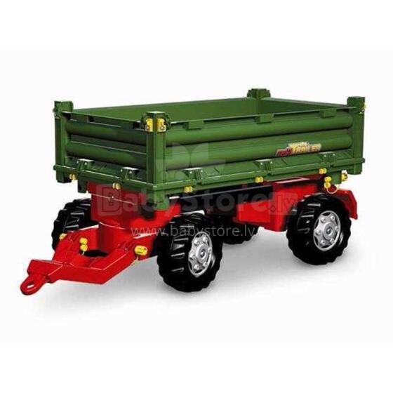 Rolly Toys rollyTrailer Rolly Multi прицеп двухосный зеленый