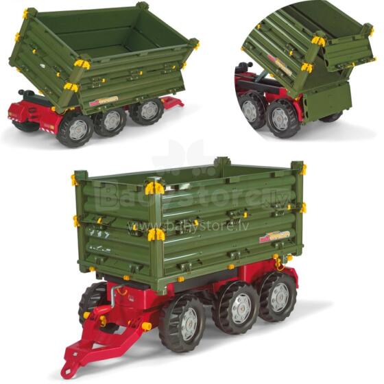 Rolly Toys rollyTrailer Big Trailer 3 Axles Multi Trailer