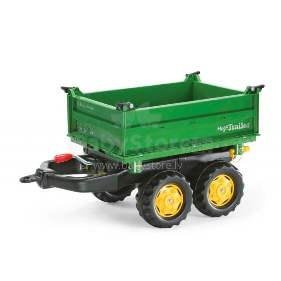 Rolly Toys Самосвальный прицеп RollyMega Трейлер Зеленый
