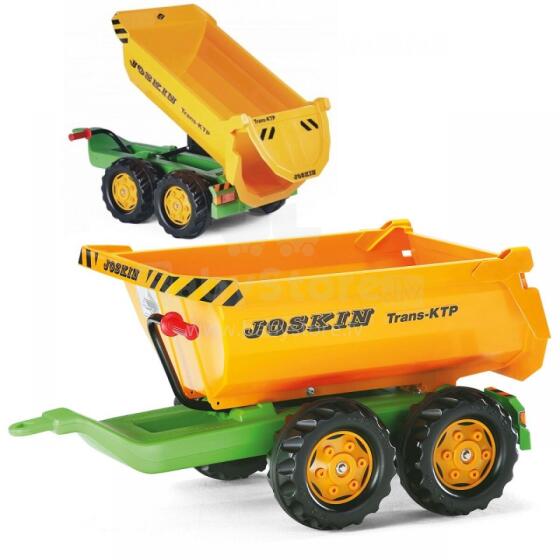 Rolly ToysrollyTrailer Самосвальный прицеп хафпайп Joskin