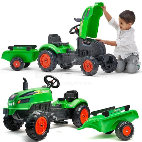 FALK X Tractor Green с сигналом прицепа от 2 лет