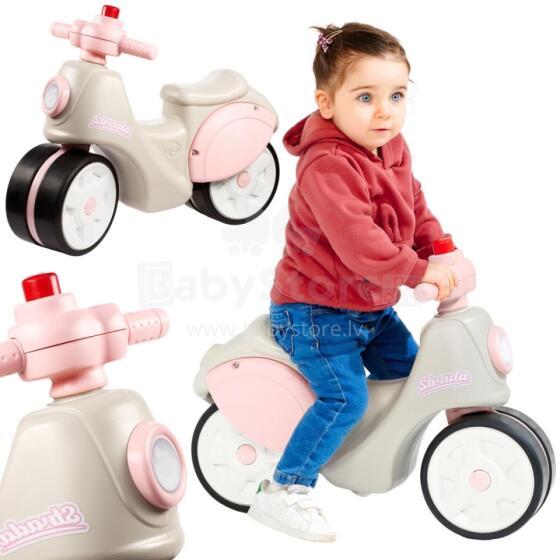 FALK skrejritenis Strada Retro Ride-on meitenēm ar klusām riepām no 1 gada vecuma