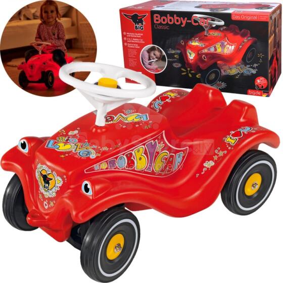 BIG Bobby Car Classic Ride-On с подсветкой гудка