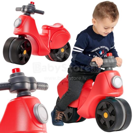 FALK Ride-on Scooter Strada Scooter Red Silent Tires from 1 Year