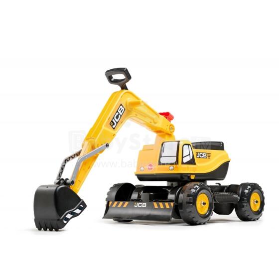 FALK ekskavators JCB DIGGER rotējošs dzeltens pārvietojams kauss no 3 gadu vecuma.