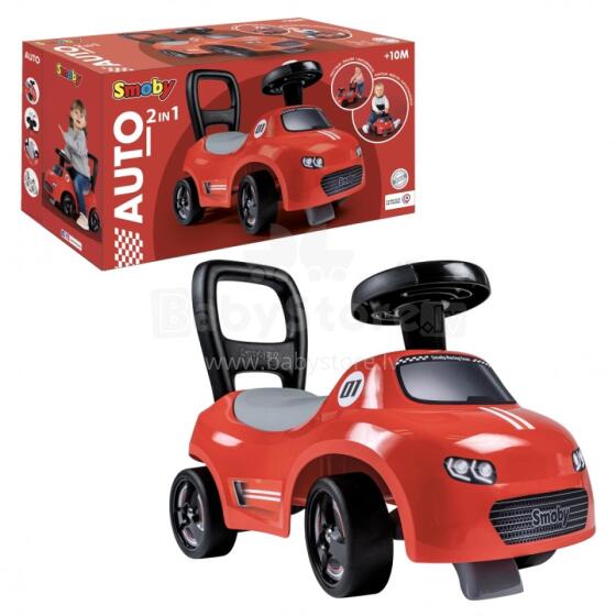 Smoby Red Ride-On ar skaņas signālu