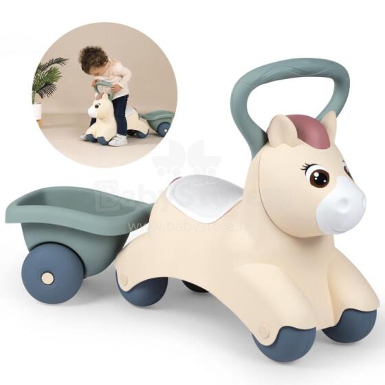 SMOBY Little First Ride-On Pony ar piekabi